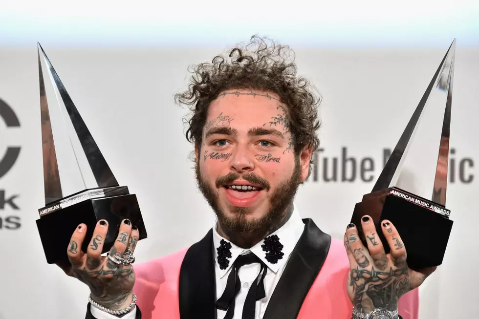 Post Malone’s ‘Beerbongs & Bentleys’ Wins Favorite Album Rap/Hip-Hop at 2018 American Music Awards