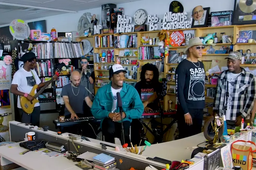 Saba&#8217;s NPR Tiny Desk Concert: Watch Him Perform Four Tracks From &#8216;Care for Me&#8217; Album