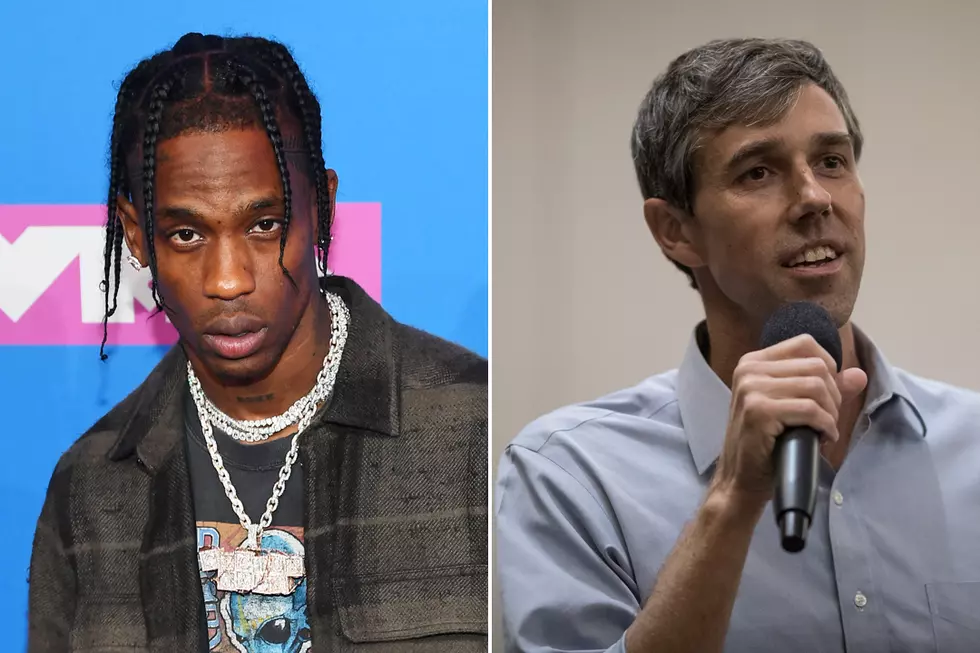 Travis Scott Endorses Beto O'Rourke in Texas Senate Race