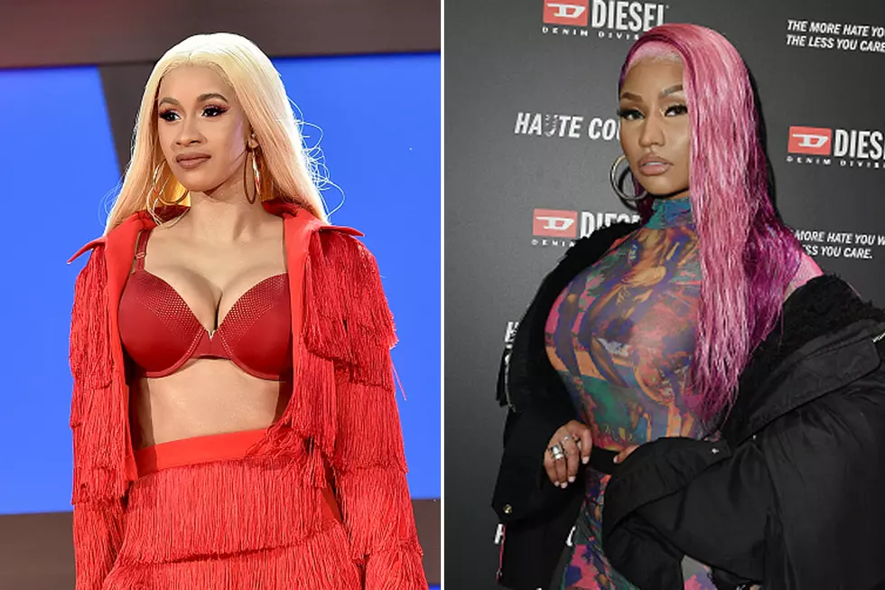 Cardi B Insists Clash With Nicki Minaj Was Over Parenting Tweet