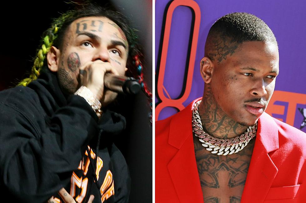 6ix9ine Trolls YG After SUV Crash in Los Angeles