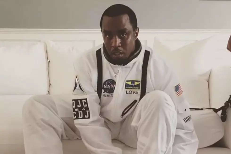 Diddy Goes Skydiving Into Playboy Mansion Backyard for His Birthday