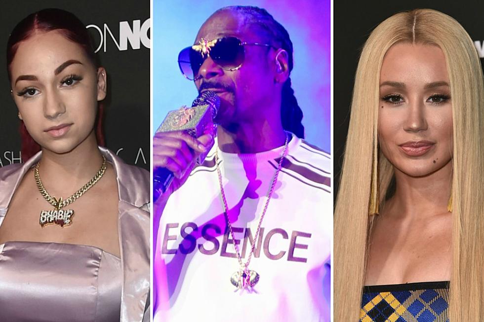 Snoop Dogg Thinks Bhad Bhabie Is Gangsta for Throwing Drink at Iggy Azalea