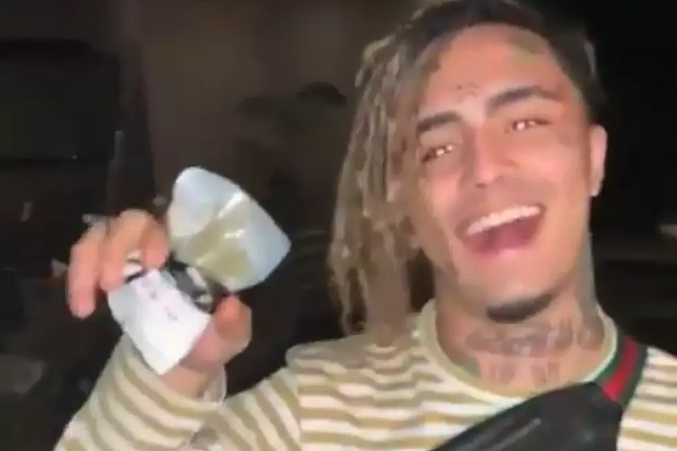 Lil Pump Sends Marijuana Balloon Into the Sky So God Can Smoke