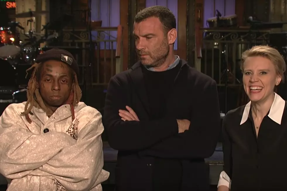 Lil Wayne Imitates Actor Liev Schreiber in Hilarious &#8216;Saturday Night Live&#8217; Promo