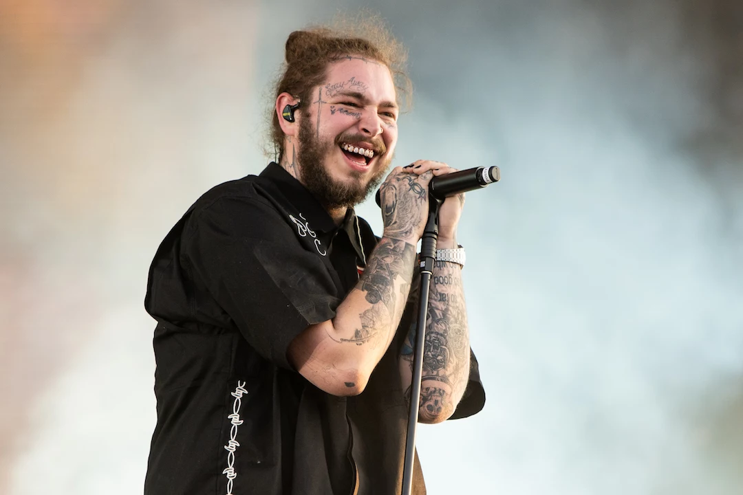 post malone in crocs