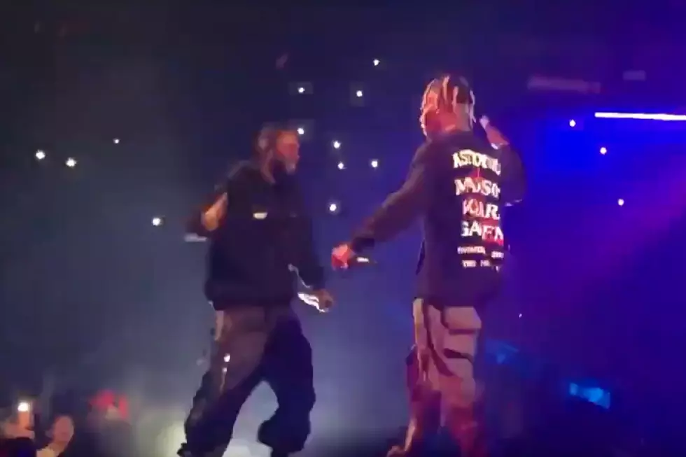 Travis Scott Brings Out Kendrick Lamar to Perform “Goosebumps” at Astroworld Tour Stop