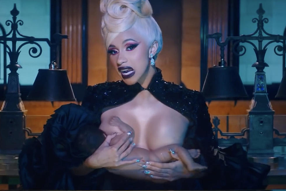 Is It Really Kulture Cardi B Is Breastfeeding in Her &#8220;Money&#8221; Video?