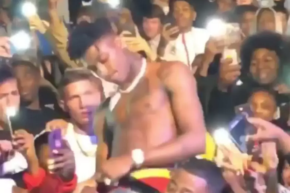 YoungBoy Never Broke Again Fights With Fan Who Tries to Grab His Chain During Show