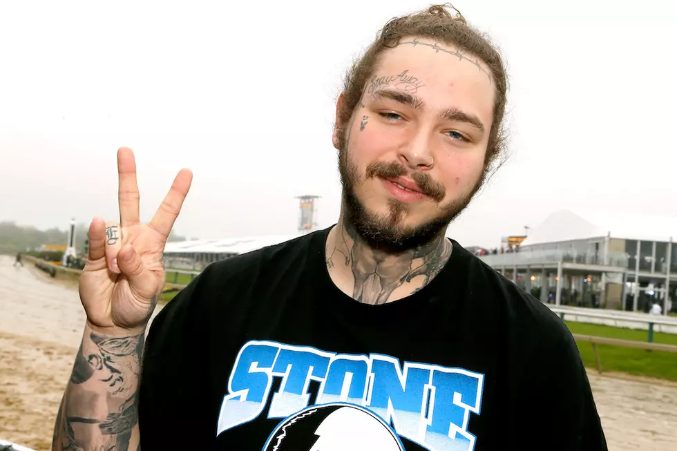 Post Malone Spotted Rooting for Vandals