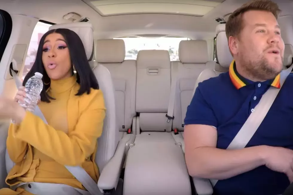 Cardi B Performs at Senior Center for 'Carpool Karaoke'