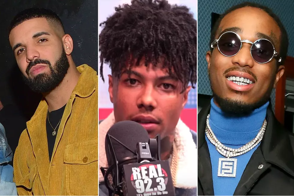 Blueface Confirms New Songs With Drake and Quavo