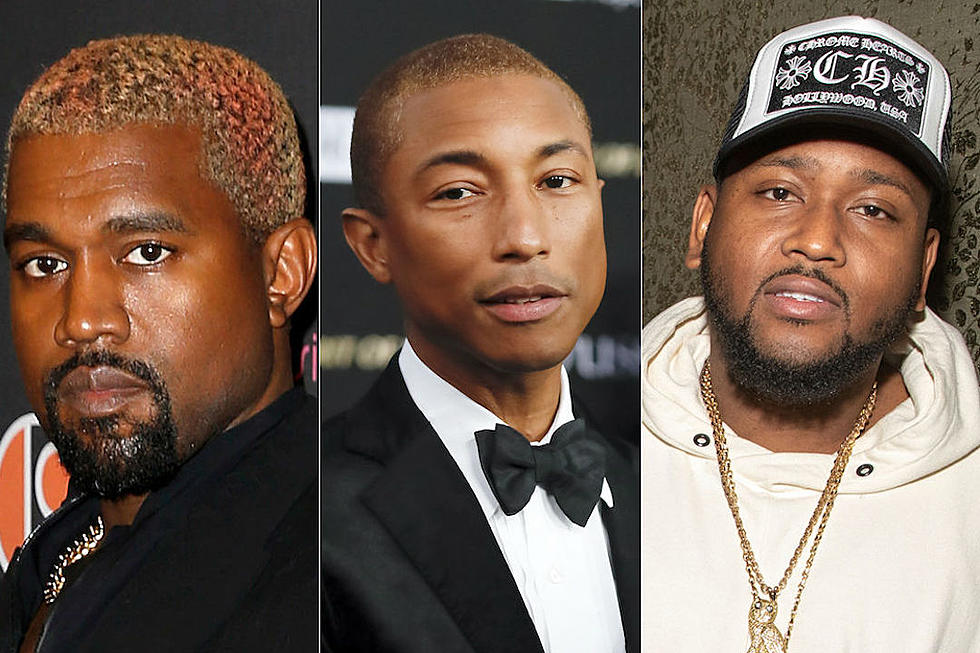 Kanye West, Pharrell and Boi-1da Nominated for Producer of the Year at 2019 Grammy Awards