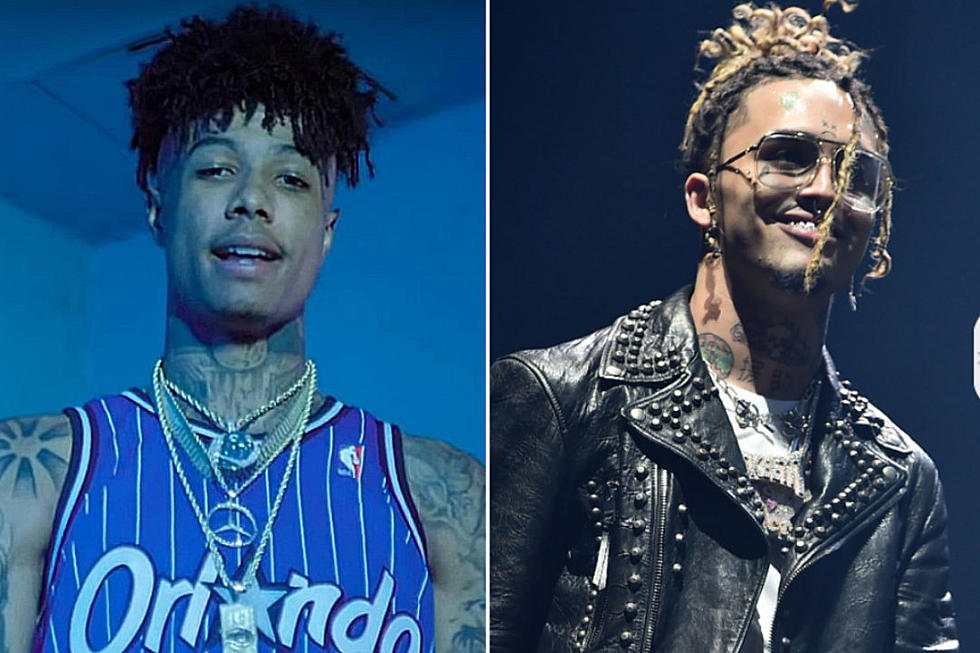 Blueface and Lil Pump Hit the Studio