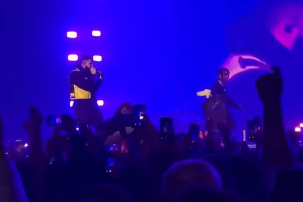 ASAP Rocky Brings Out Drake to Perform “Sicko Mode” at Concert