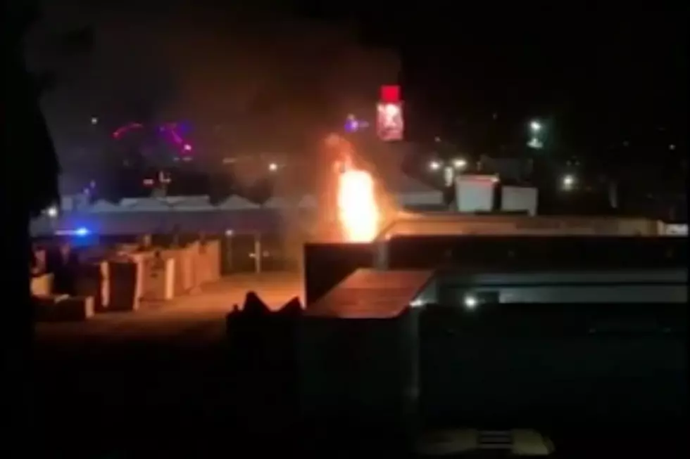 Fire Breaks Out During Coachella