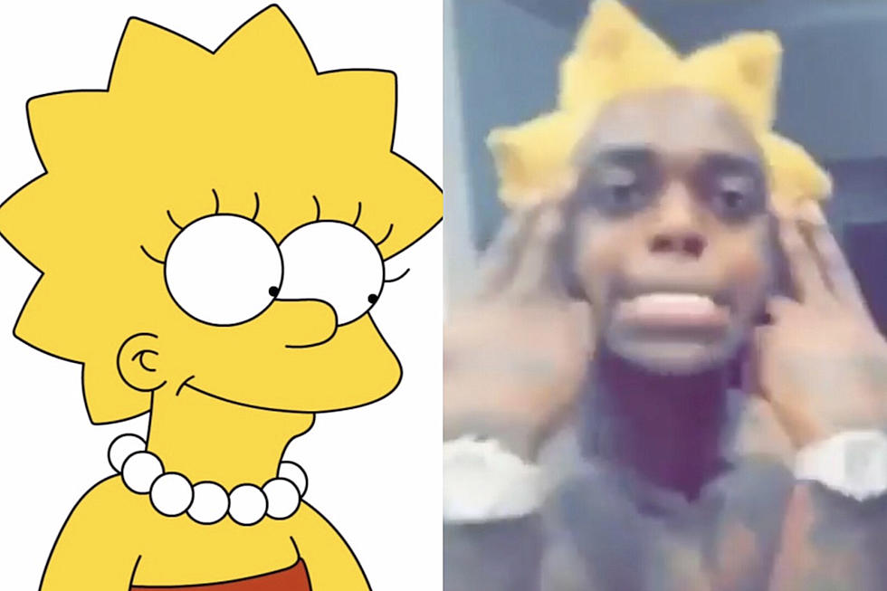 Lisa Simpson Trends After Kodak Black Dyes Hair Yellow