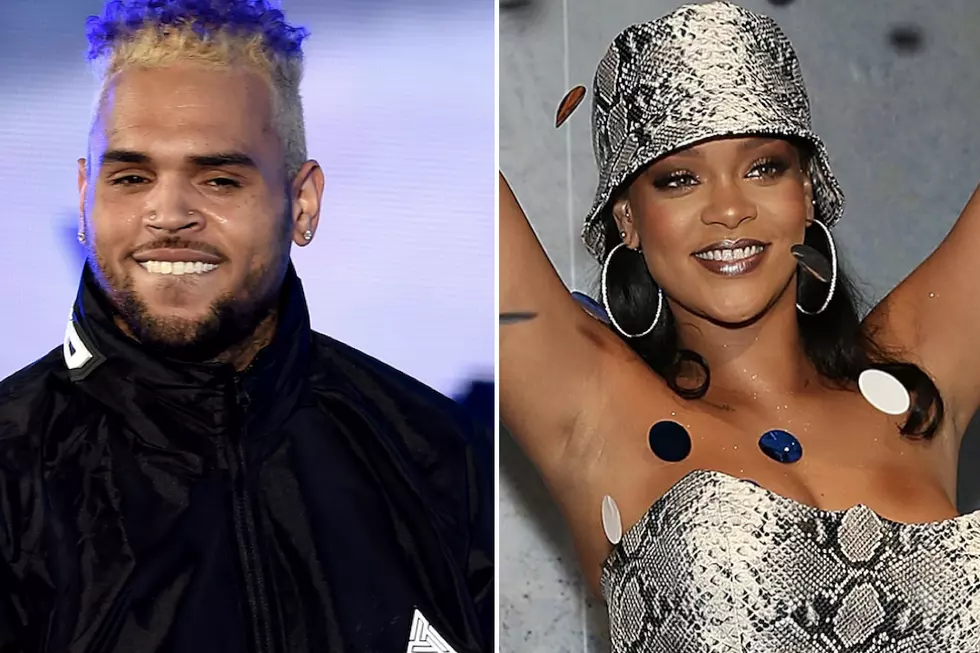 Chris Brown Calls Rihanna a Queen, Asks Her to Drop New Music