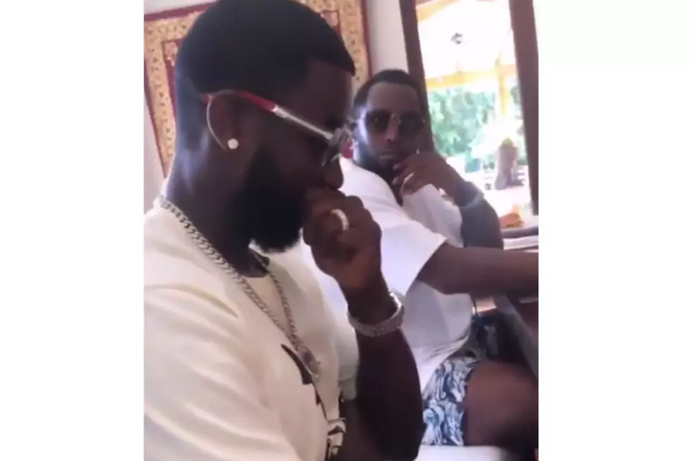 Diddy Tries to Get Gucci Mane to Eat Vegan, Rapper Not Interested