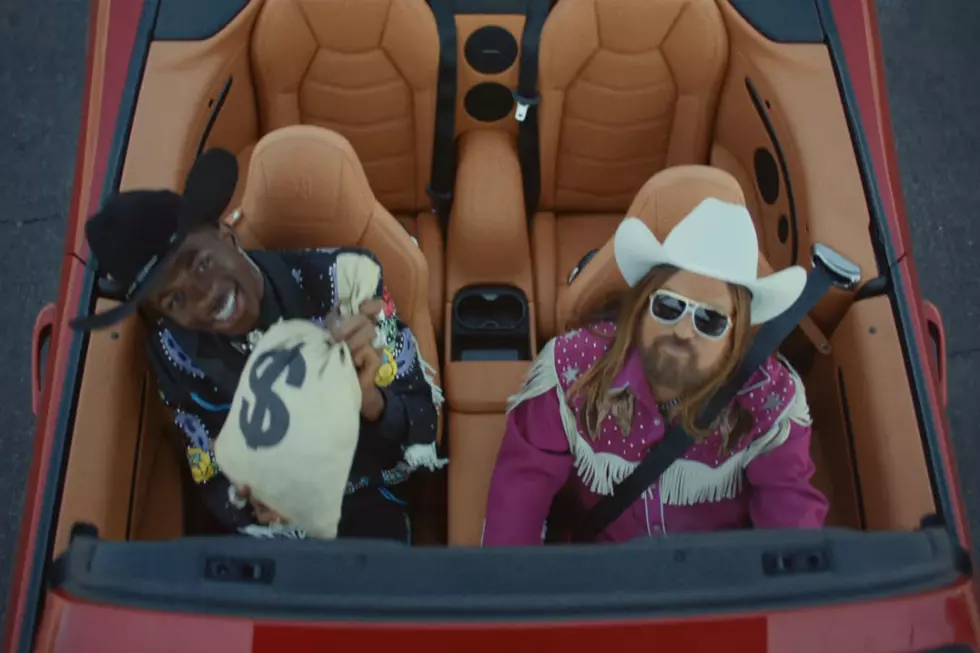 Lil Nas X Gives Billy Ray Cyrus a Maserati