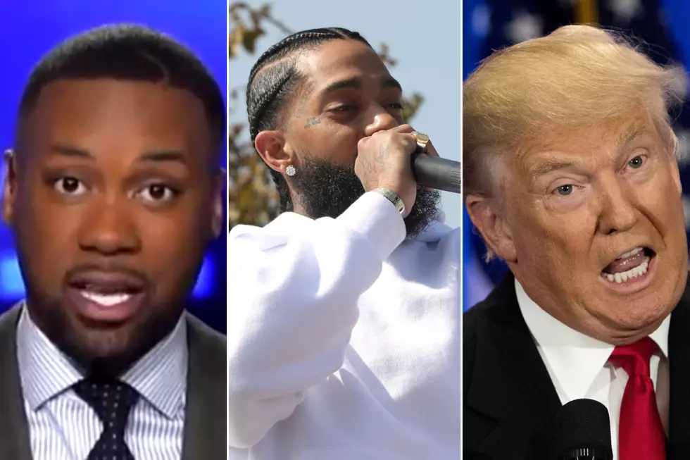 Fox News Contributor Called Out for Nipsey Hussle, President Trump Comments