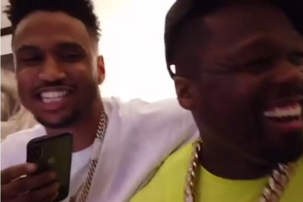 50 Cent Says Trey Songz "Ran Down" on Him