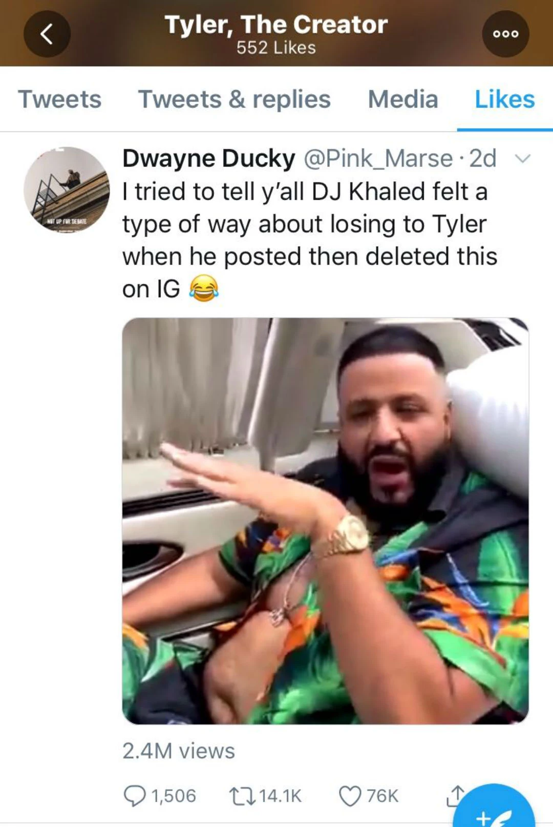 DJ Khaled has wipeout in viral surfing Instagram video