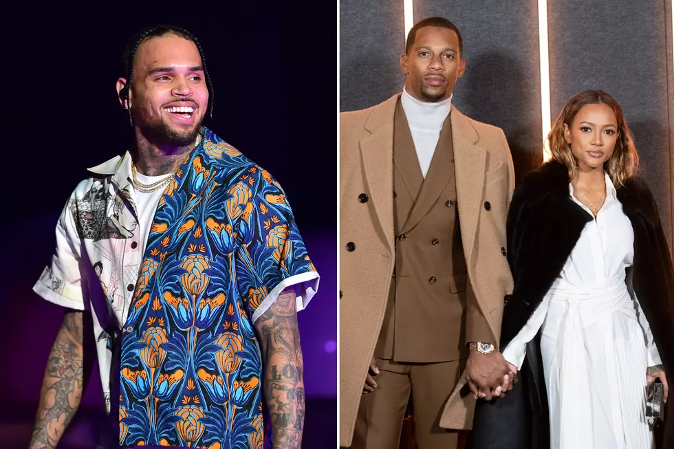 Chris Brown Goes After Ex-Girlfriend Karrueche Tran’s Boyfriend Victor Cruz: “Upgrade Him Sis”