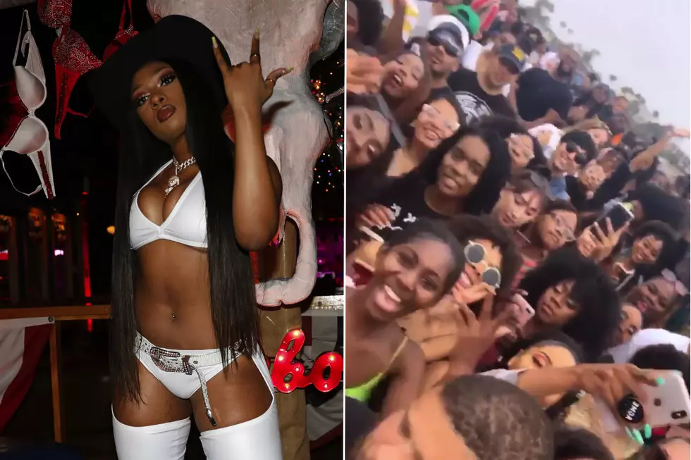 Megan Thee Stallion and Fans Clean Up Santa Monica Beach