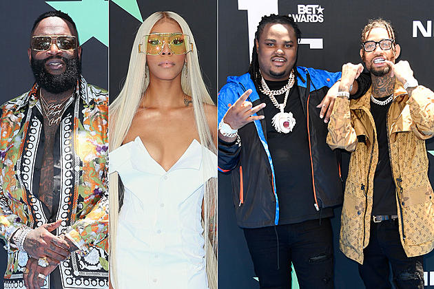 2019 BET Awards Red Carpet: See Rick Ross, Rico Nasty, Tee Grizzley, PnB Rock and More