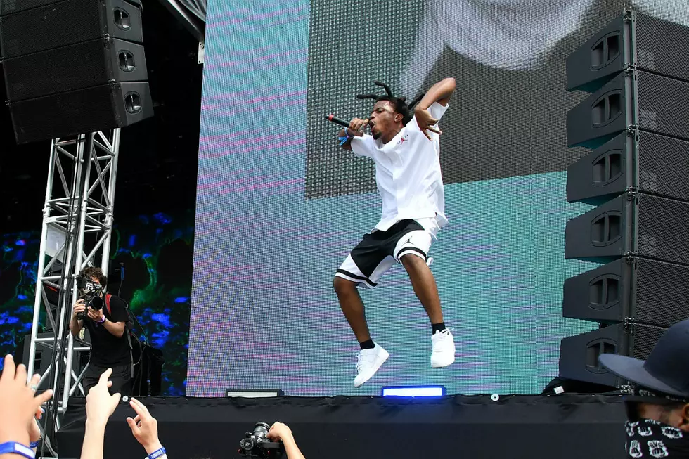 Denzel Curry Injures Leg “Going Too Crazy” During Performance, In Wheelchair