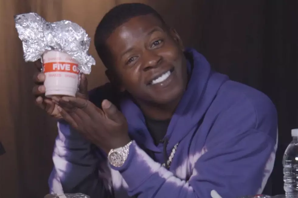 Blac Youngsta Attempts to Eat Every Item on Five Guys Menu