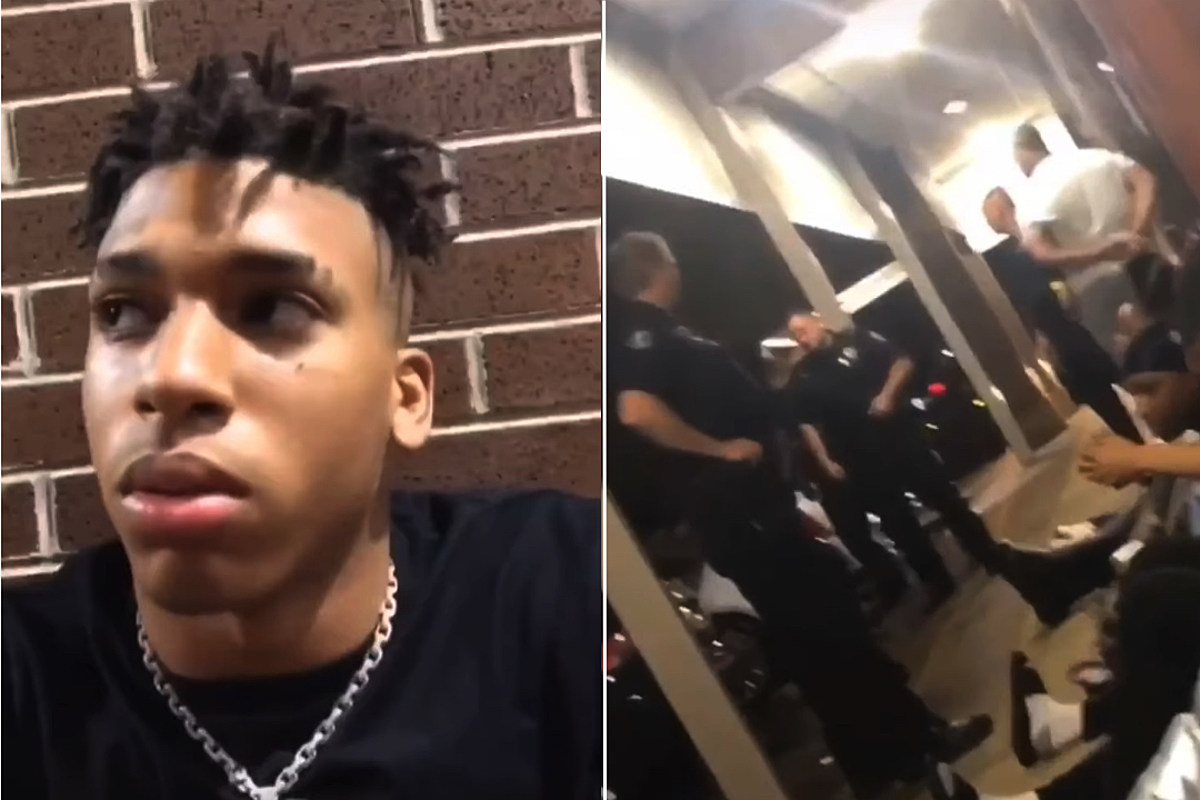 NLE Choppa Seemingly Gets Searched by Police in Newly Surfaced Video.