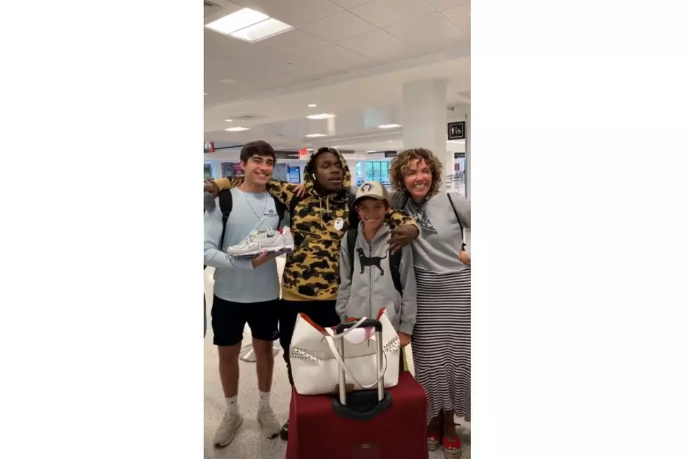 DaBaby Signs Autographs for Young Fans in Airport, Mother More Excited Than Kids