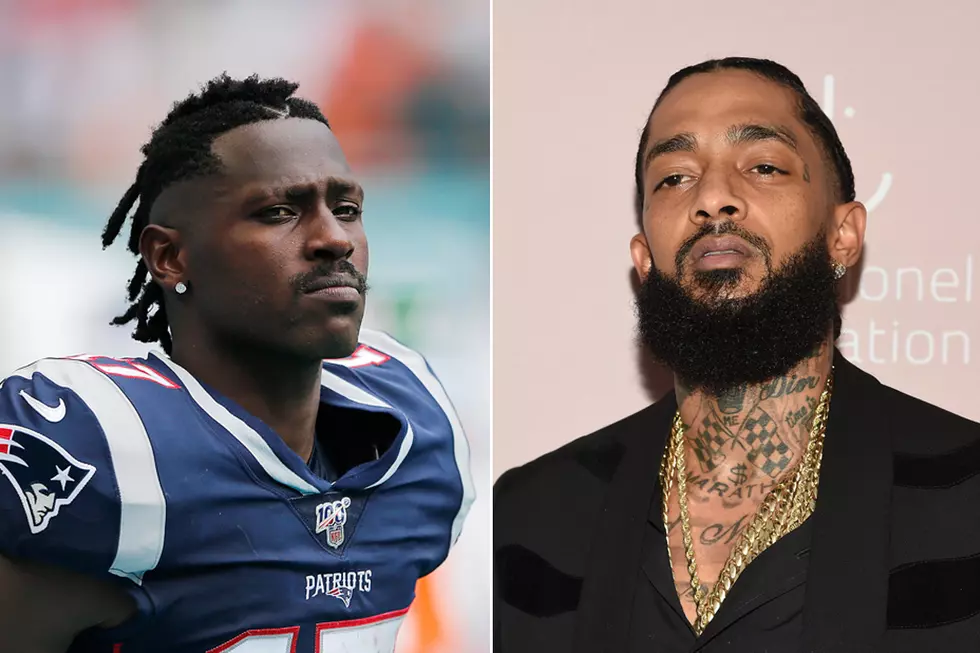 Antonio Brown Invokes Nipsey After Pats Release, Gets Backlash