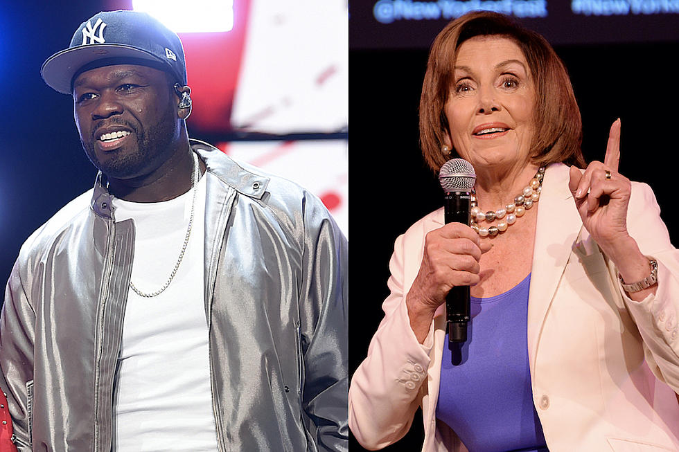 50 Cent Meets With House Speaker Nancy Pelosi