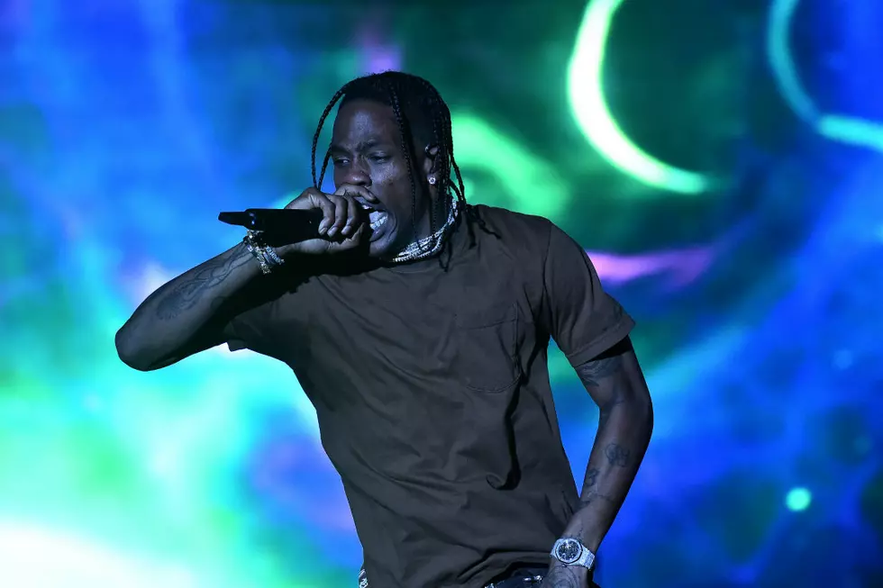 Travis Scott Injures Leg During Rolling Loud Set, Continues Performing: Watch