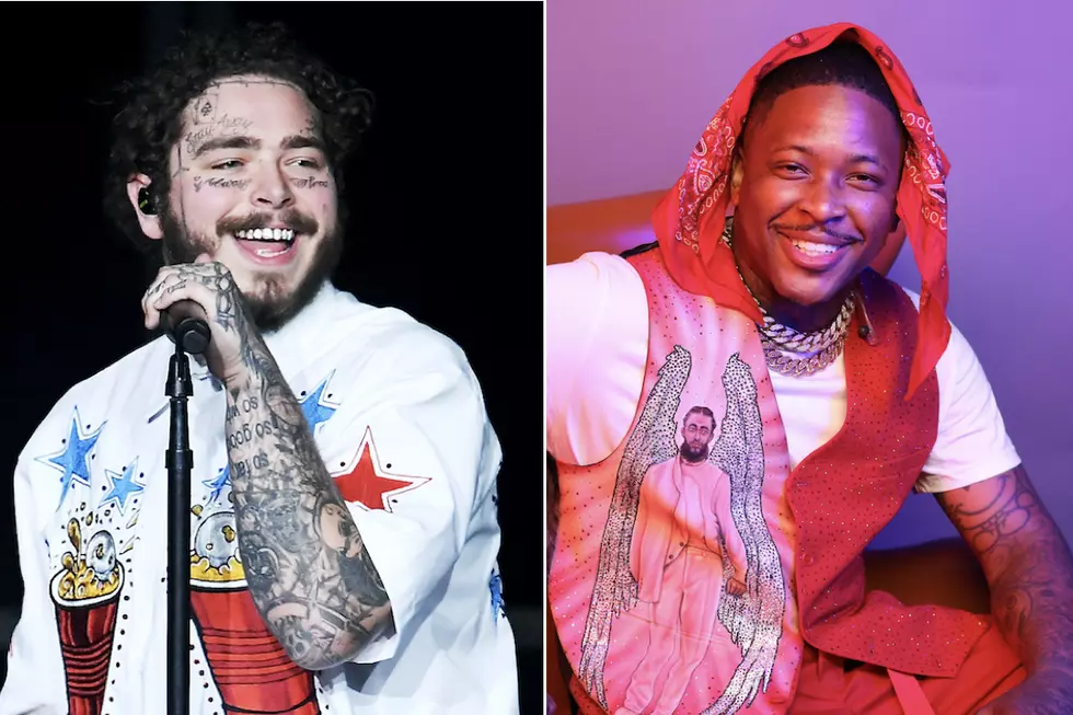 Post Malone Finally Pays YG $20,000 He Owes for 2019 NFL Playoff 