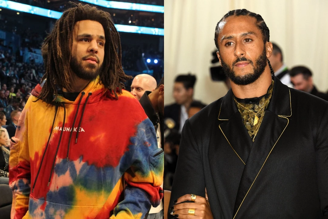 J. Cole Rocks Colin Kaepernick Jersey During Performance - XXL