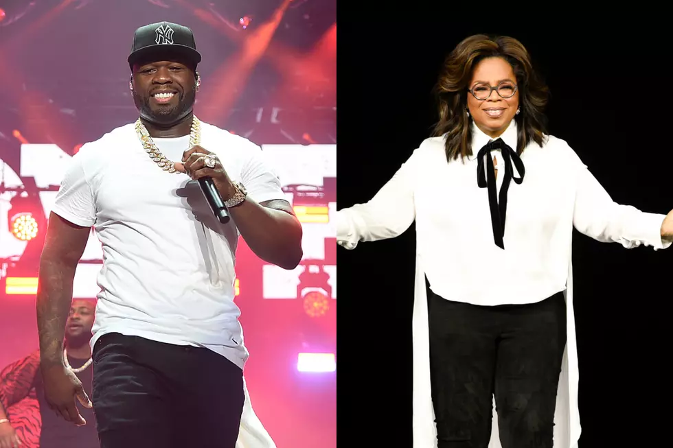 50 Cent Jokes Oprah After Stage Fall
