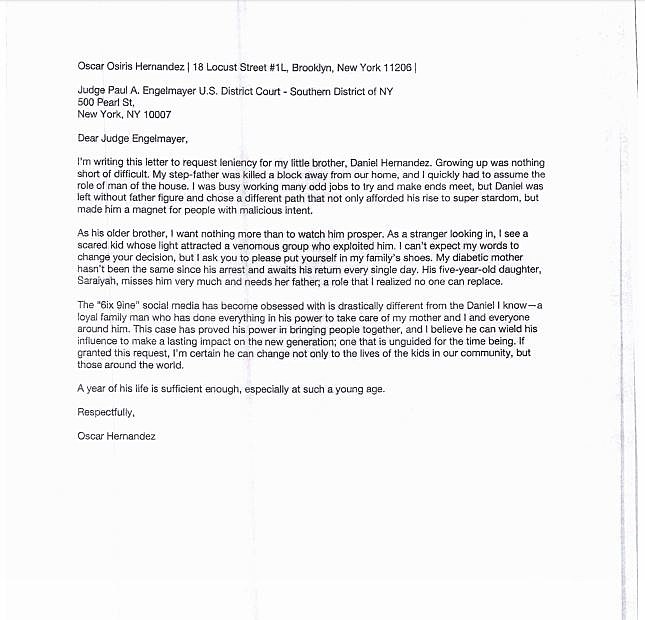 Sample Letter To Judge Requesting Leniency from townsquare.media