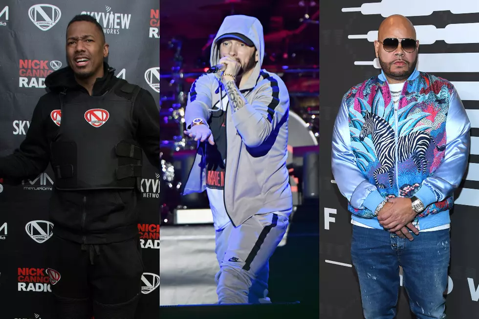 Eminem Disses Nick Cannon on New Fat Joe Song “Lord Above”: Listen