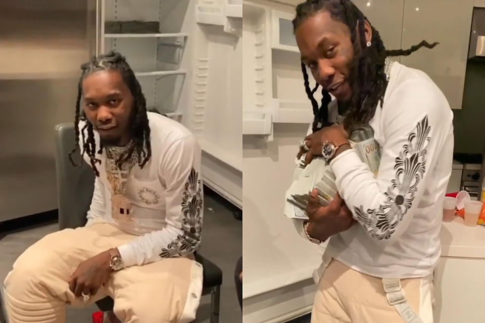Cardi B Gives Offset $500,000 in Refrigerator for His Birthday
