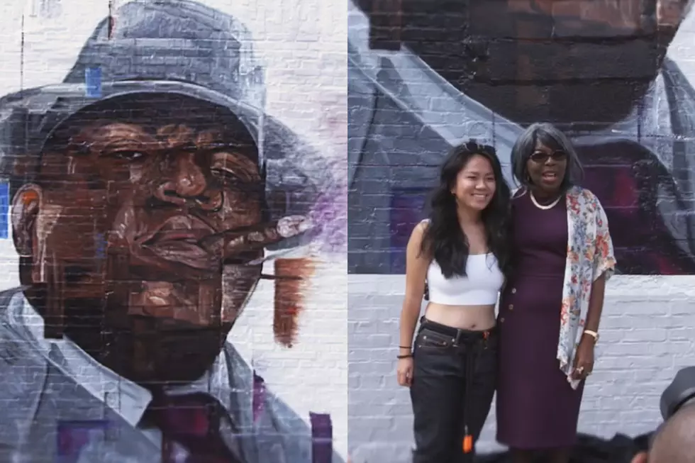 The Notorious B.I.G. Honored With Mural Inspired by Hoa Hong’s Art