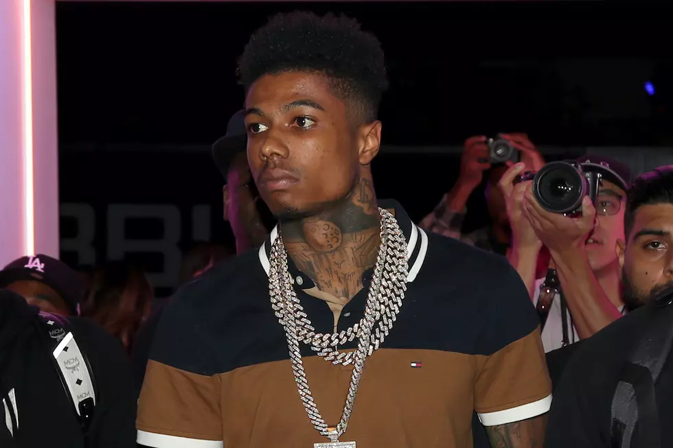 Blueface and His Team Under Investigation by Police After Club Brawl: Report