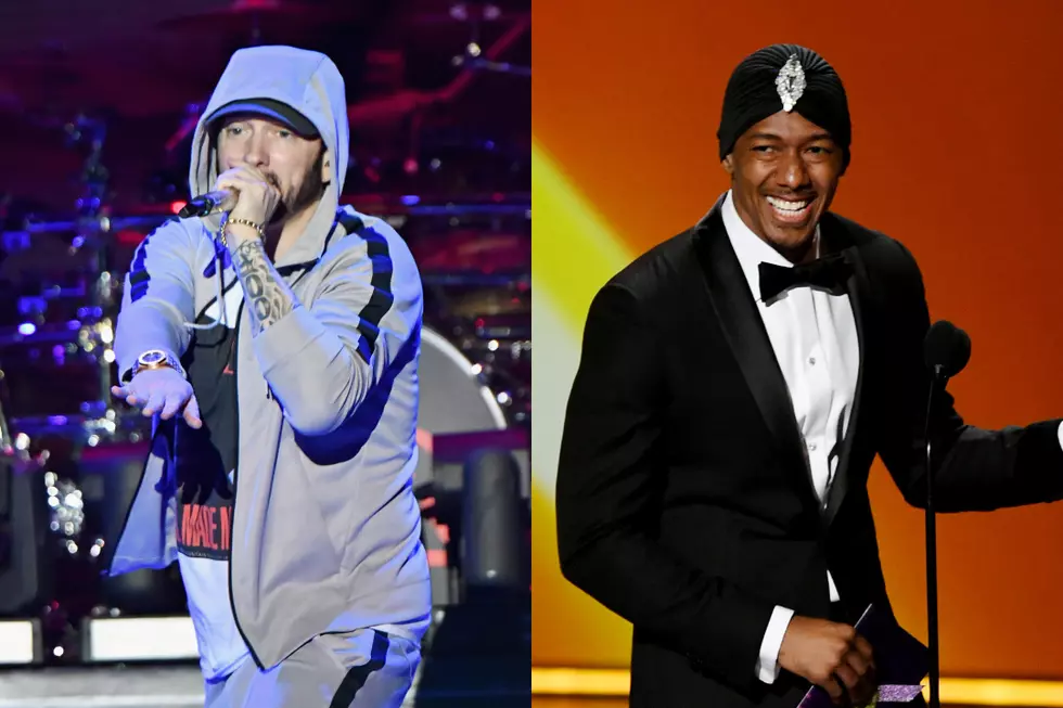 Eminem Responds to Nick Cannon’s Diss, Calls Him a “Bougie F@!k”