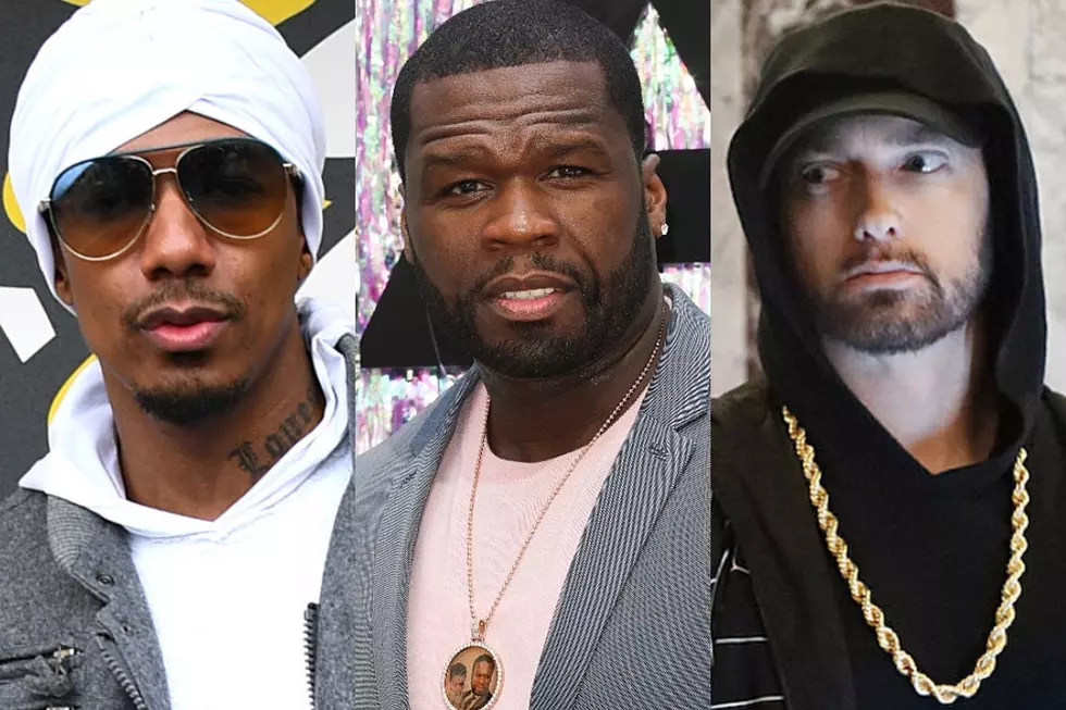 50 Cent Calls Out Nick Cannon for Eminem Diss
