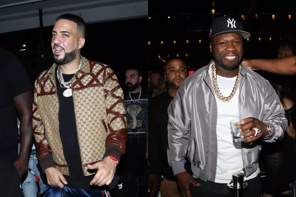 Image result for French Montana takes his beef with 50 Cent to another level as he puts out receipts claiming 50 Cent prefers transwomen with male members