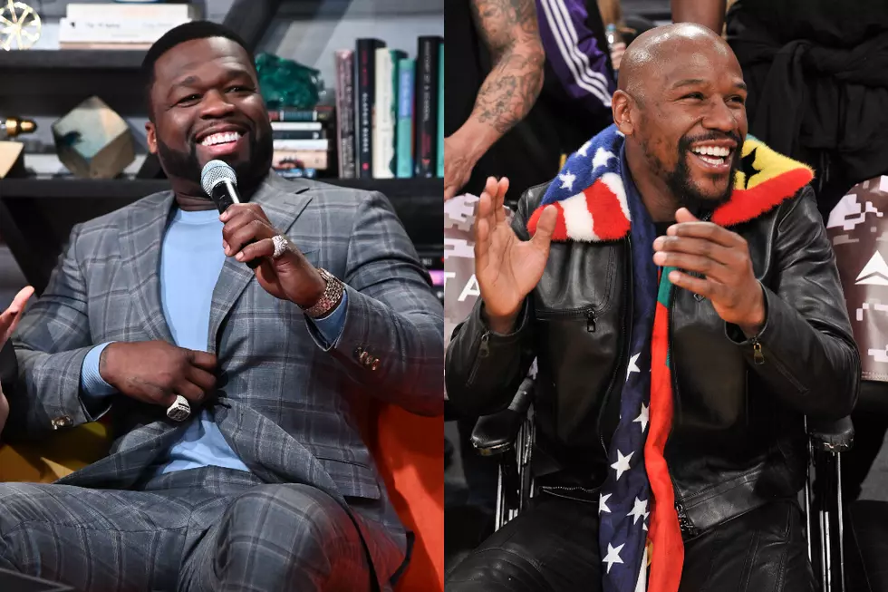 50 Cent Says Floyd Mayweather Has to Fight Because His Money Is Running Low