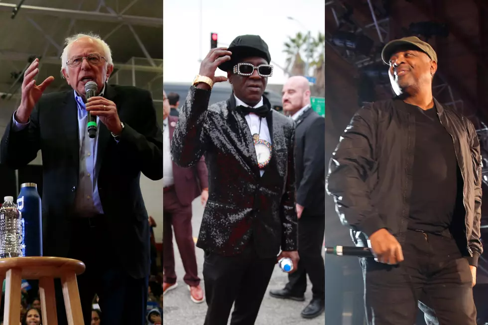 Flavor Flav Blasts Bernie Sanders Rally With Public Enemy, Calls Campaign “Fake Revolution”